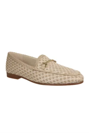 Women's Laurel Bit Loafer In Ivory Woven