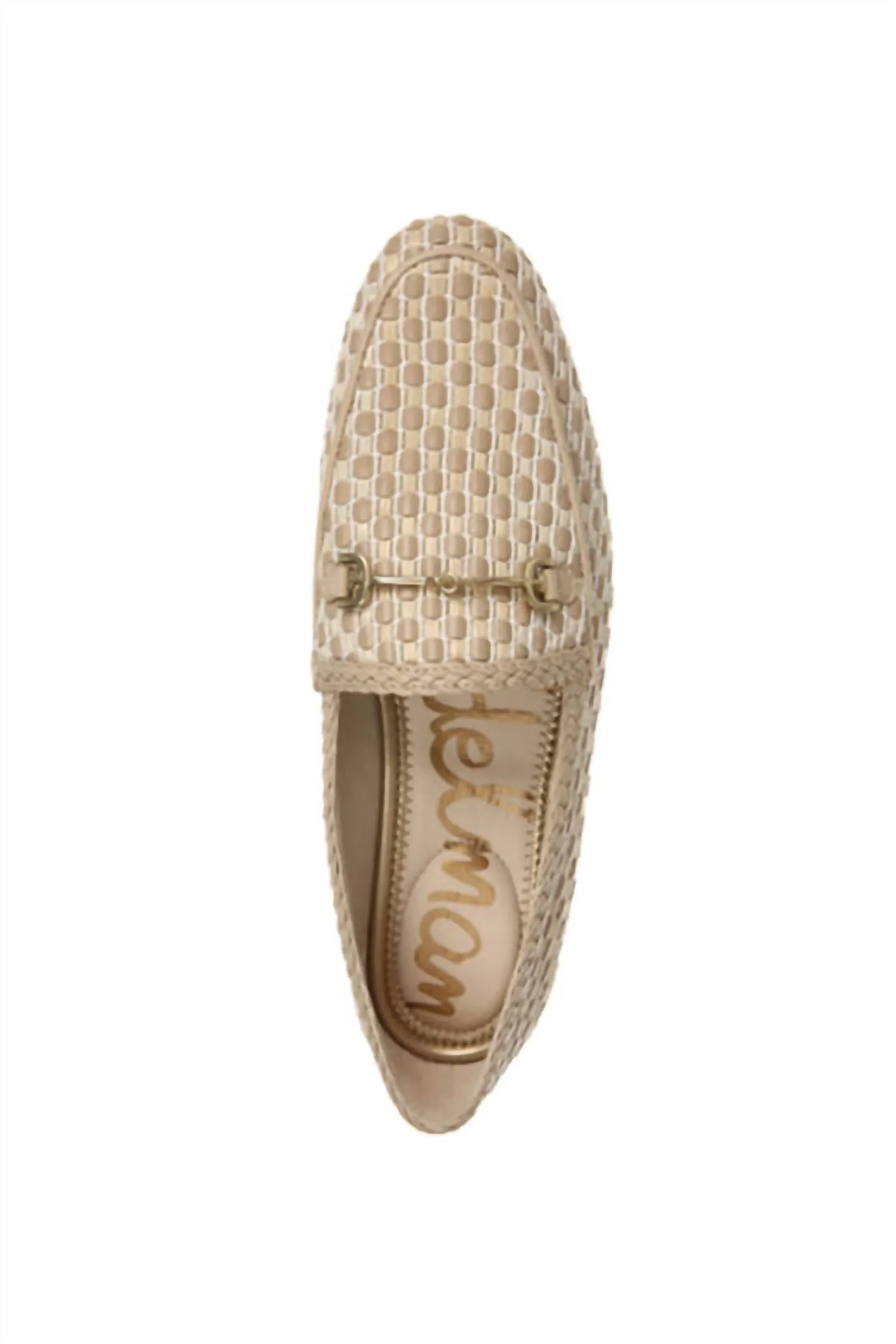 Women's Laurel Bit Loafer In Ivory Woven
