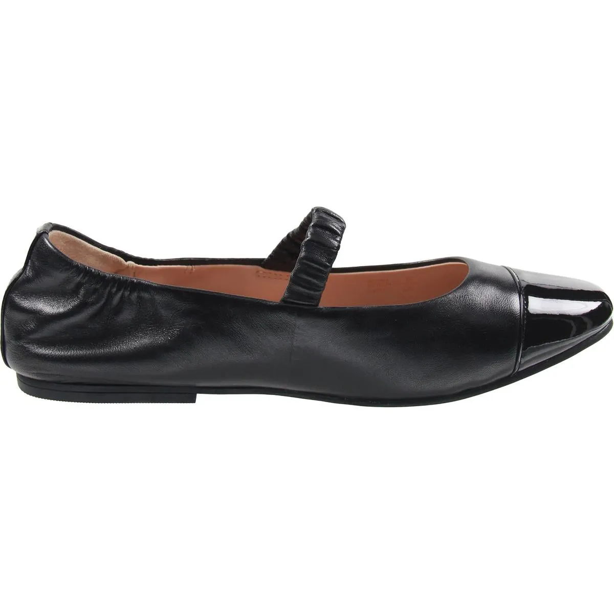 Womens Leather Flat Mary Janes