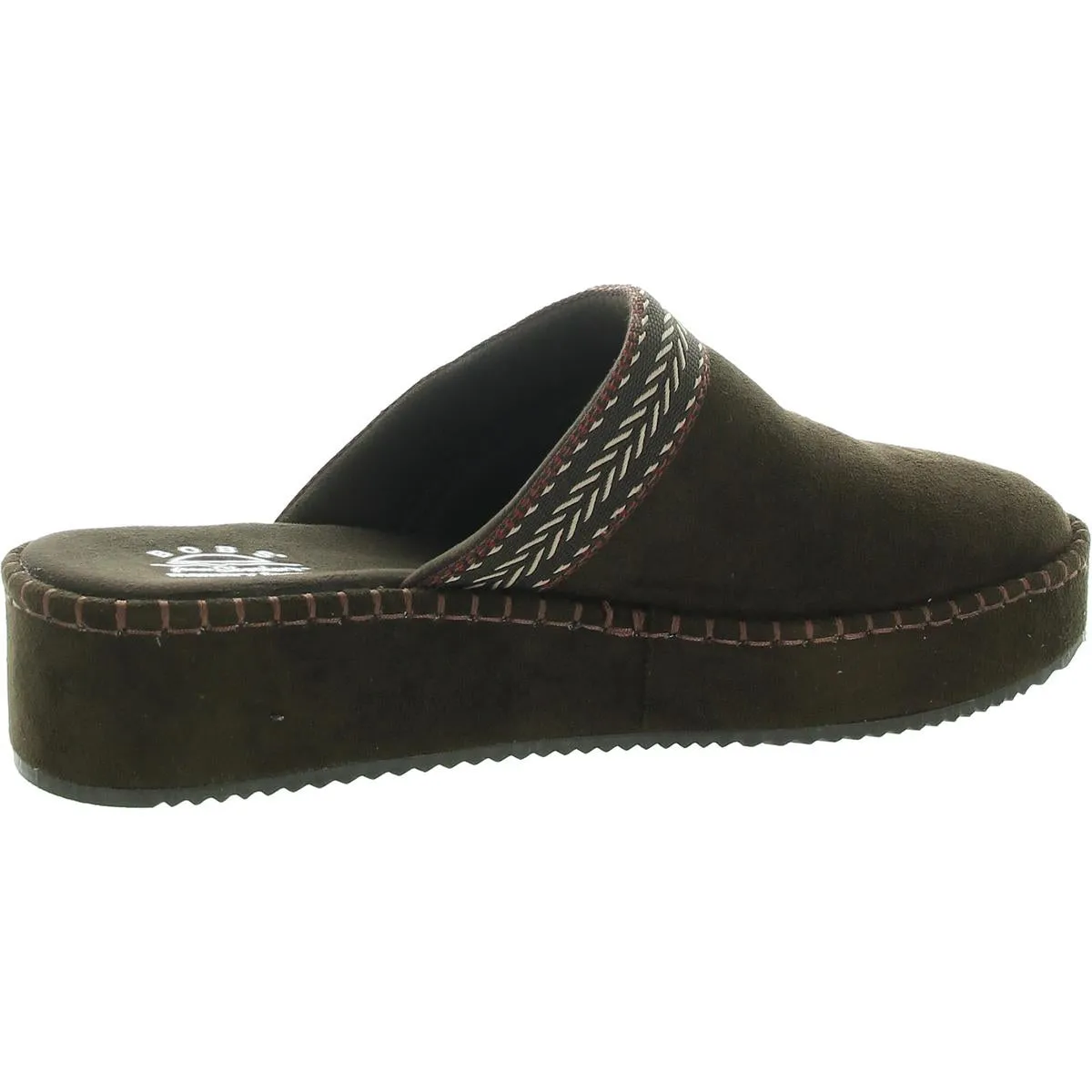 Womens Memory Foam Man Made Mules