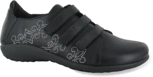 Women's Mihi 3 Strap Shoes - Medium In Soft Black