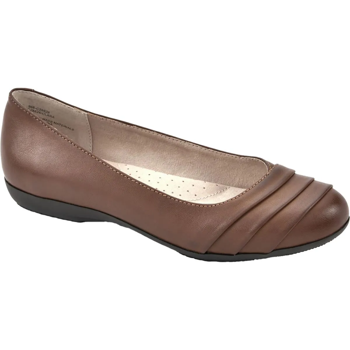 Womens Padded Insole Ballet Flats