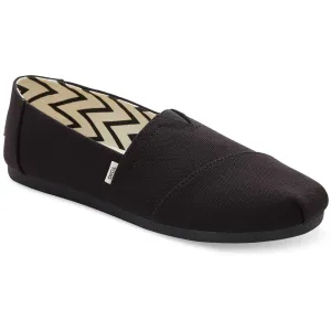 Womens Padded Insole Canvas Slip-On Sneakers