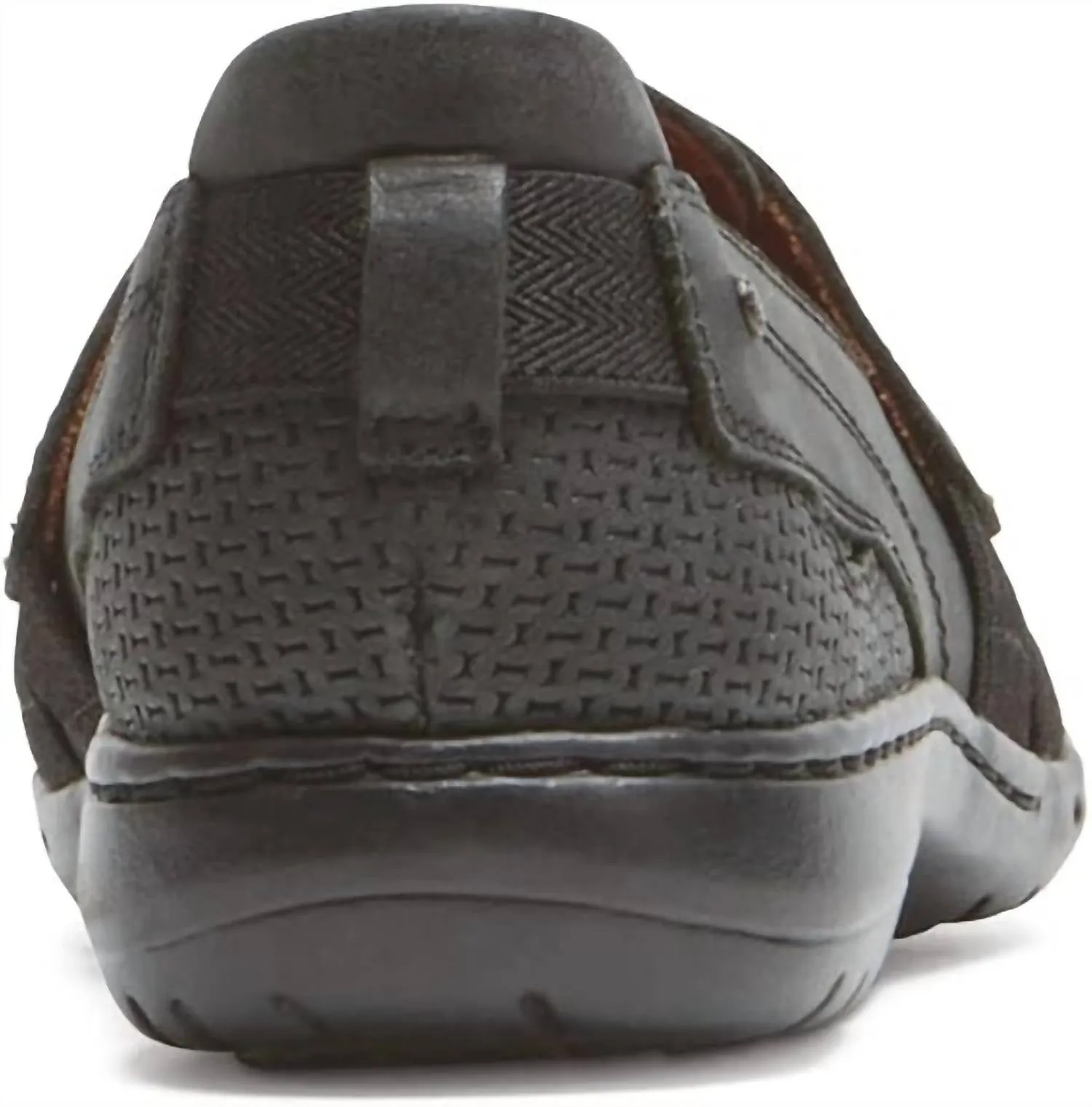 WomenS Penfield Fisherman Leather Slip-On Shoes In Black