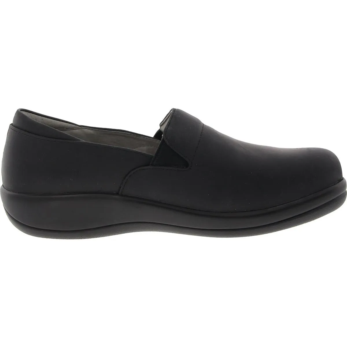 Womens Plaid Leather Flat Shoes