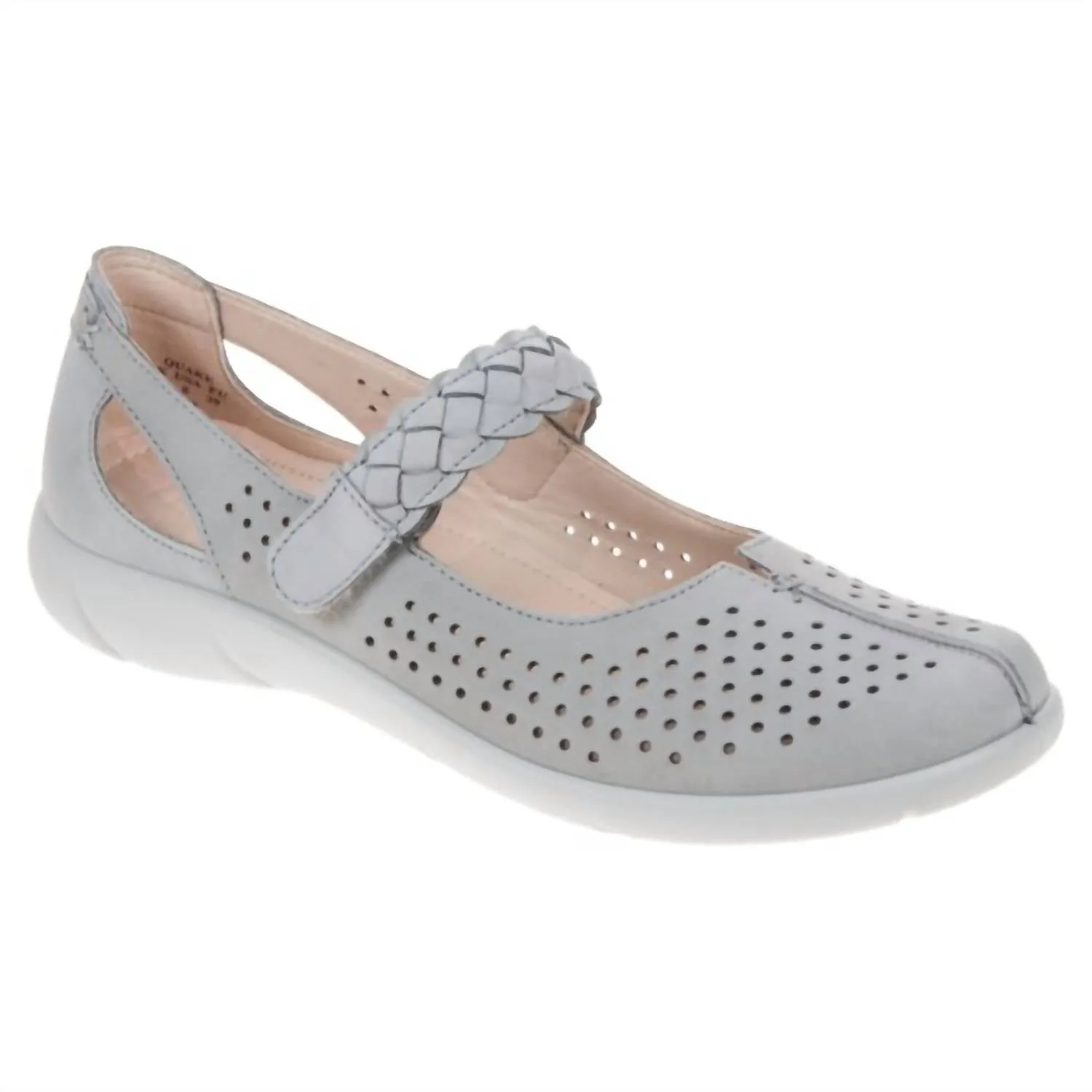 Women's Quake Flats In Pebble Grey