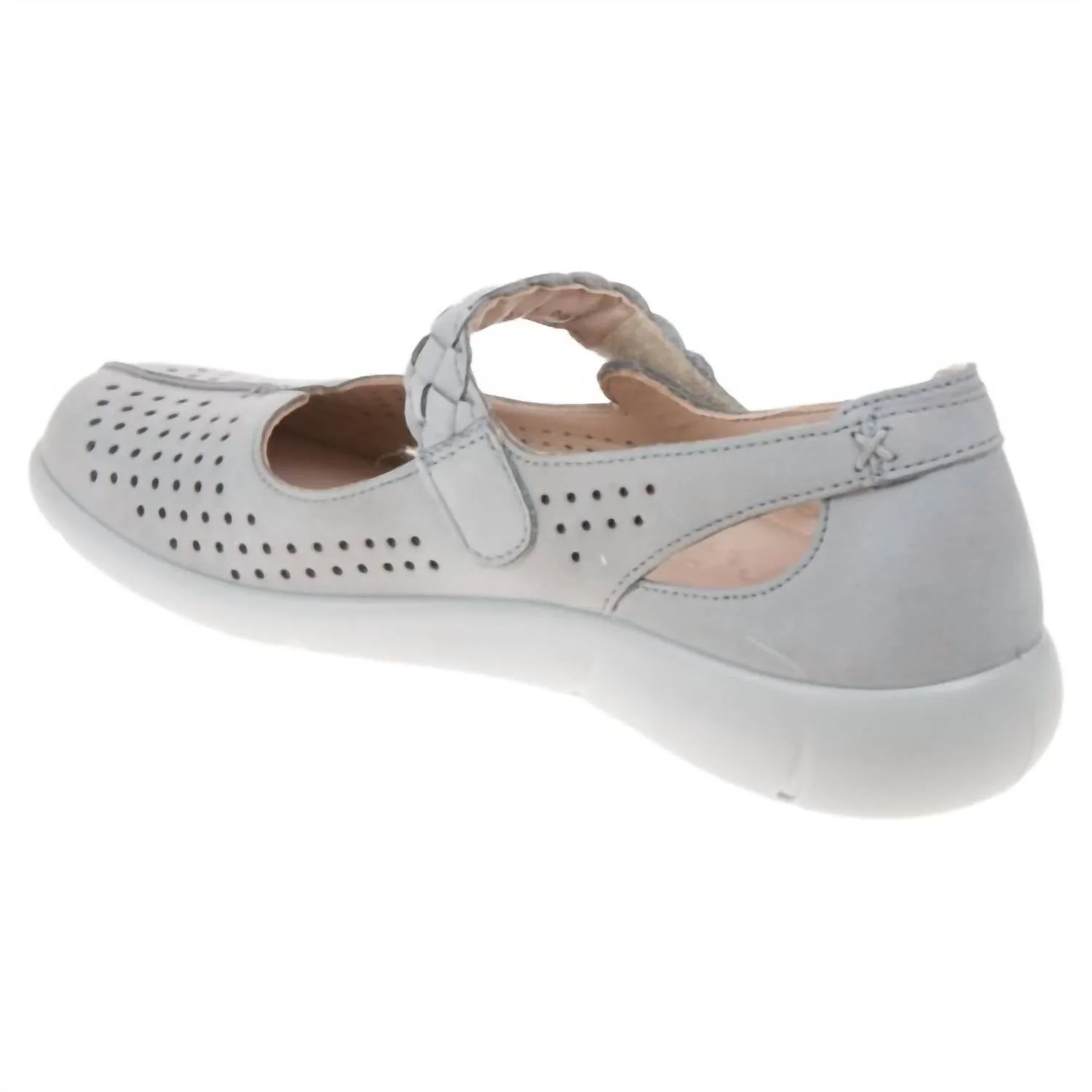 Women's Quake Flats In Pebble Grey