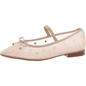 Womens Rhinestone Manmade Mary Janes