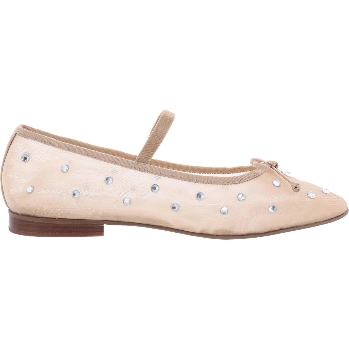 Womens Rhinestone Manmade Mary Janes