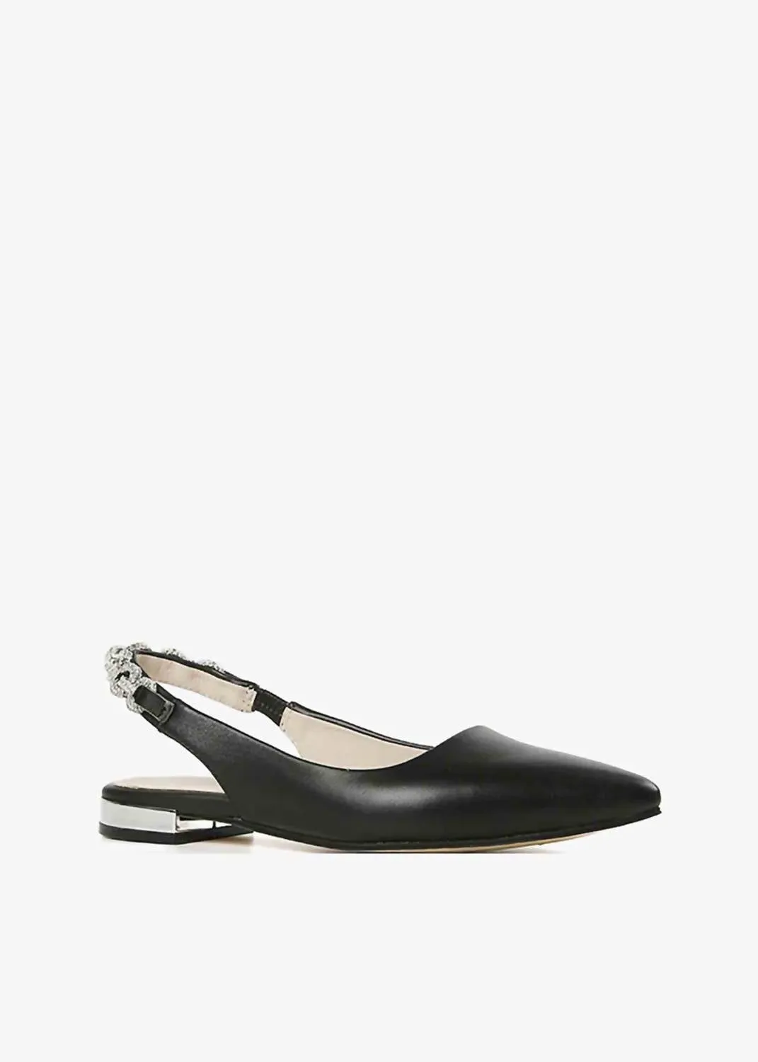 Women's Royal Sling Flat In Black