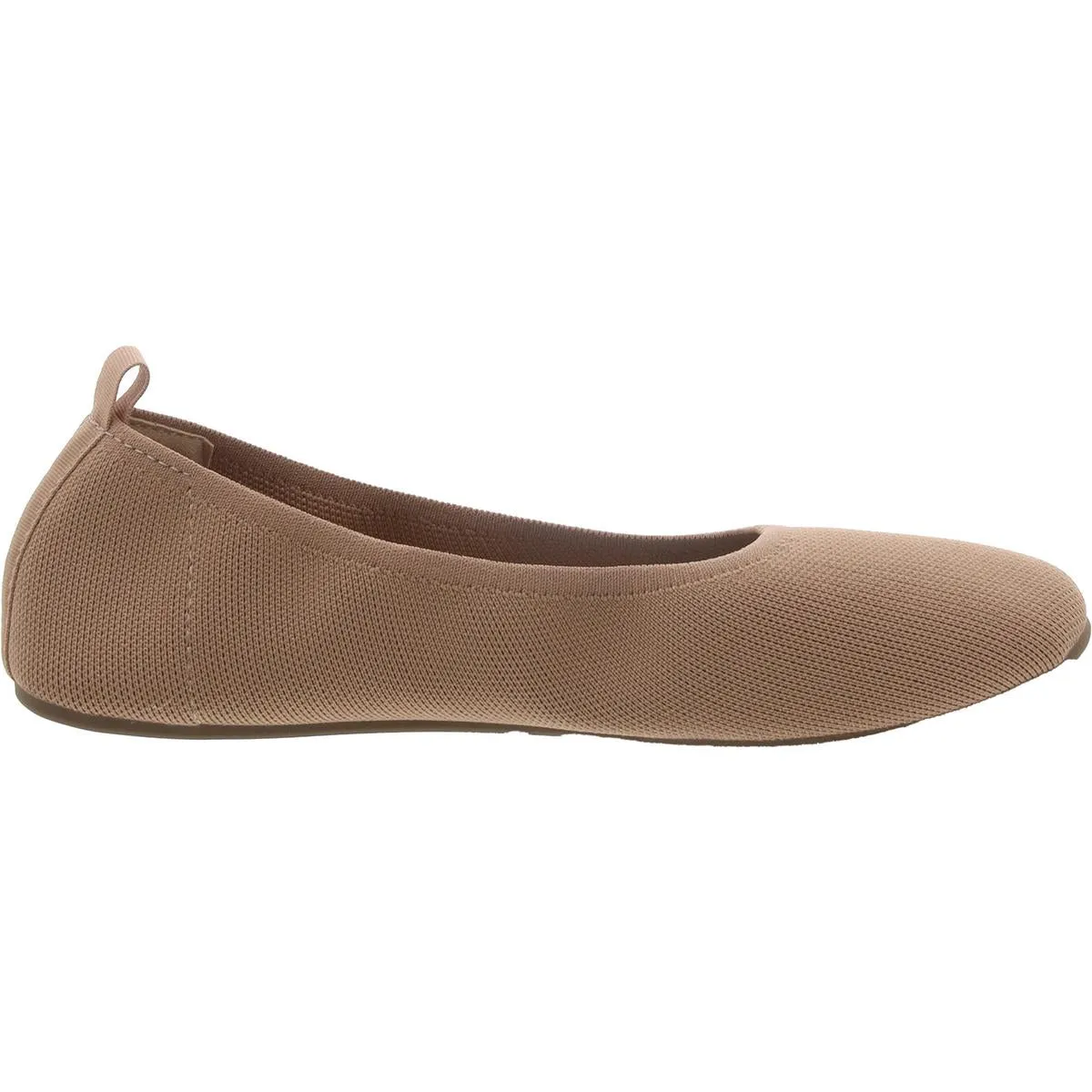 Womens Slip On Cushioned Footbed Ballet Flats