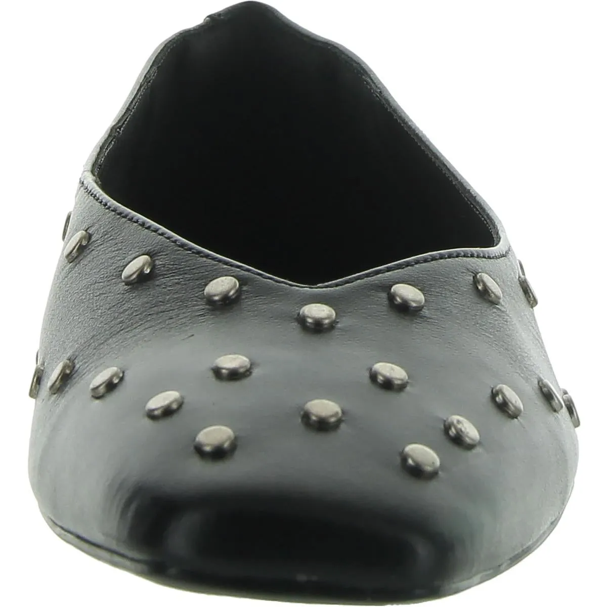 Womens Slip On Square Toe Flat Shoes