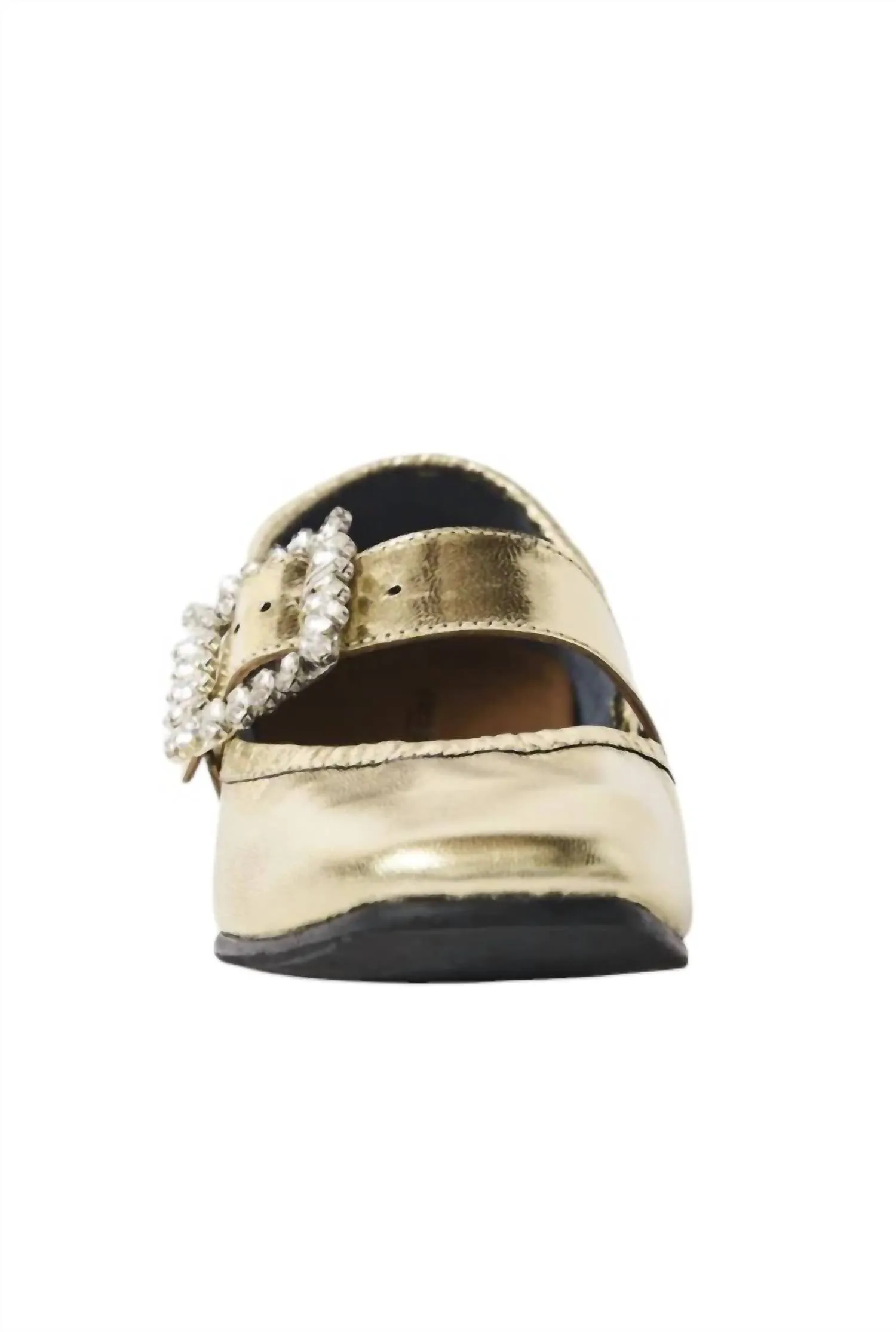 Women's Ursa Gemini Ballet Flat In Champagne Metallic