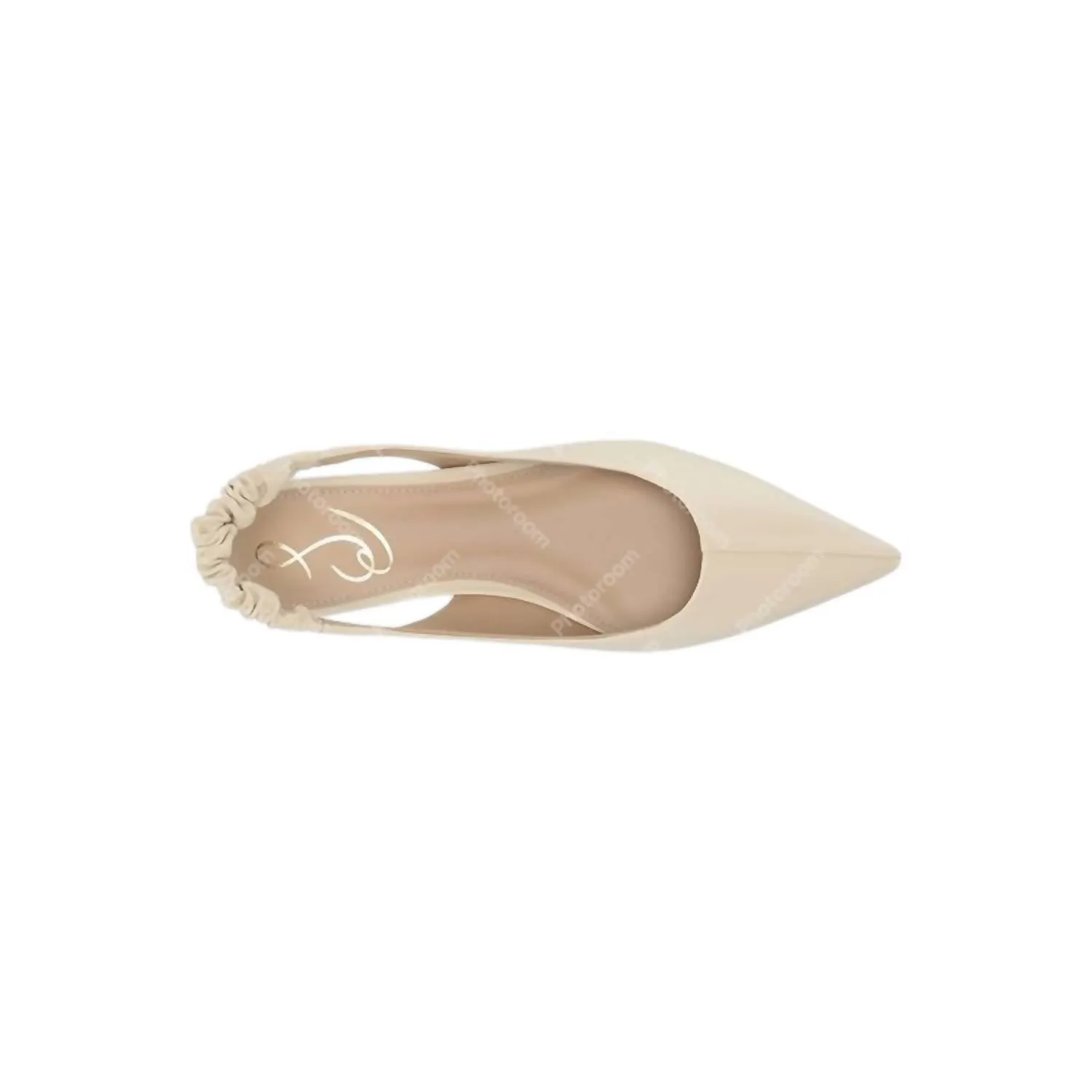 Women's Whitney Leather Flats Sandals In Ivory Leather
