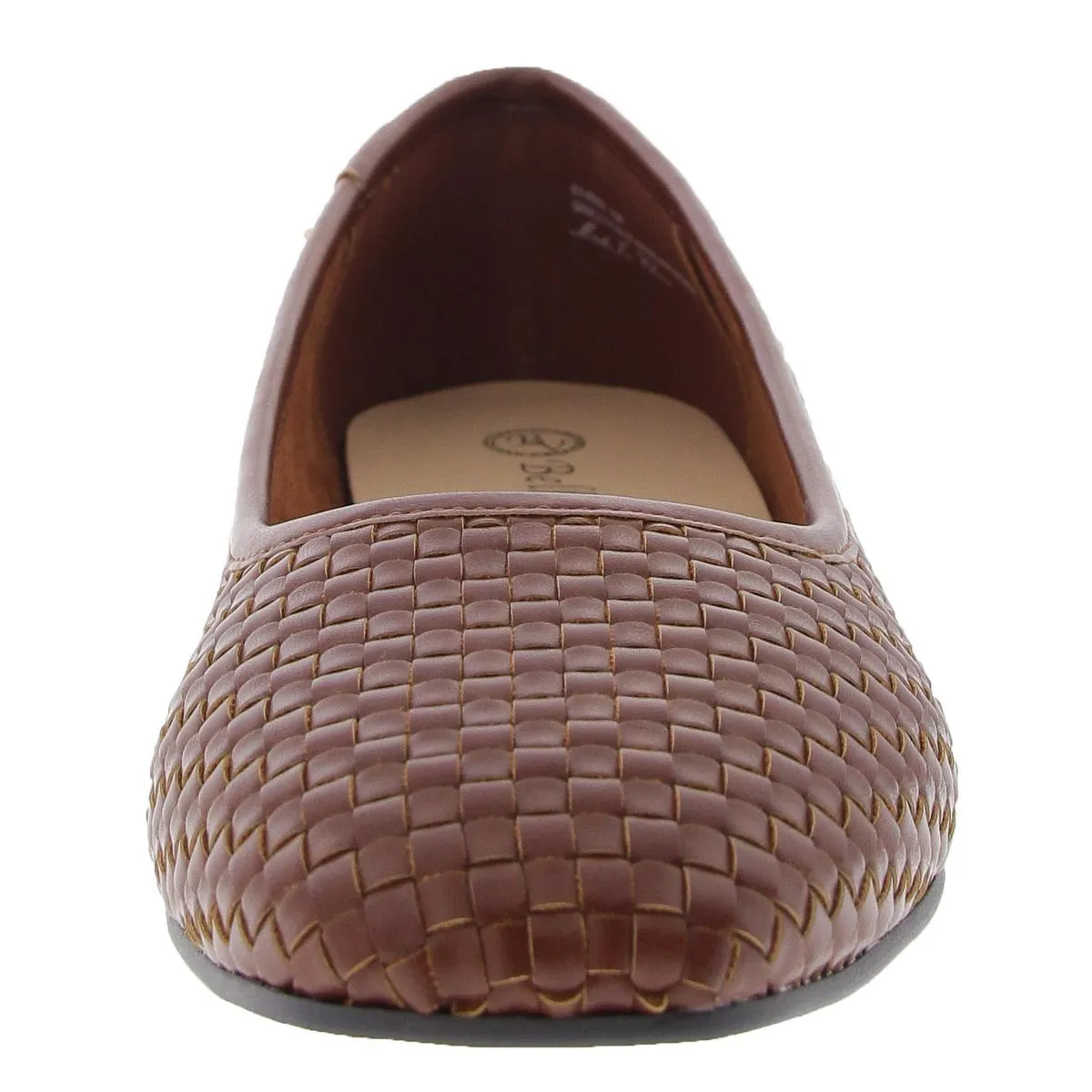 Womens Woven Man Made Flat Shoes
