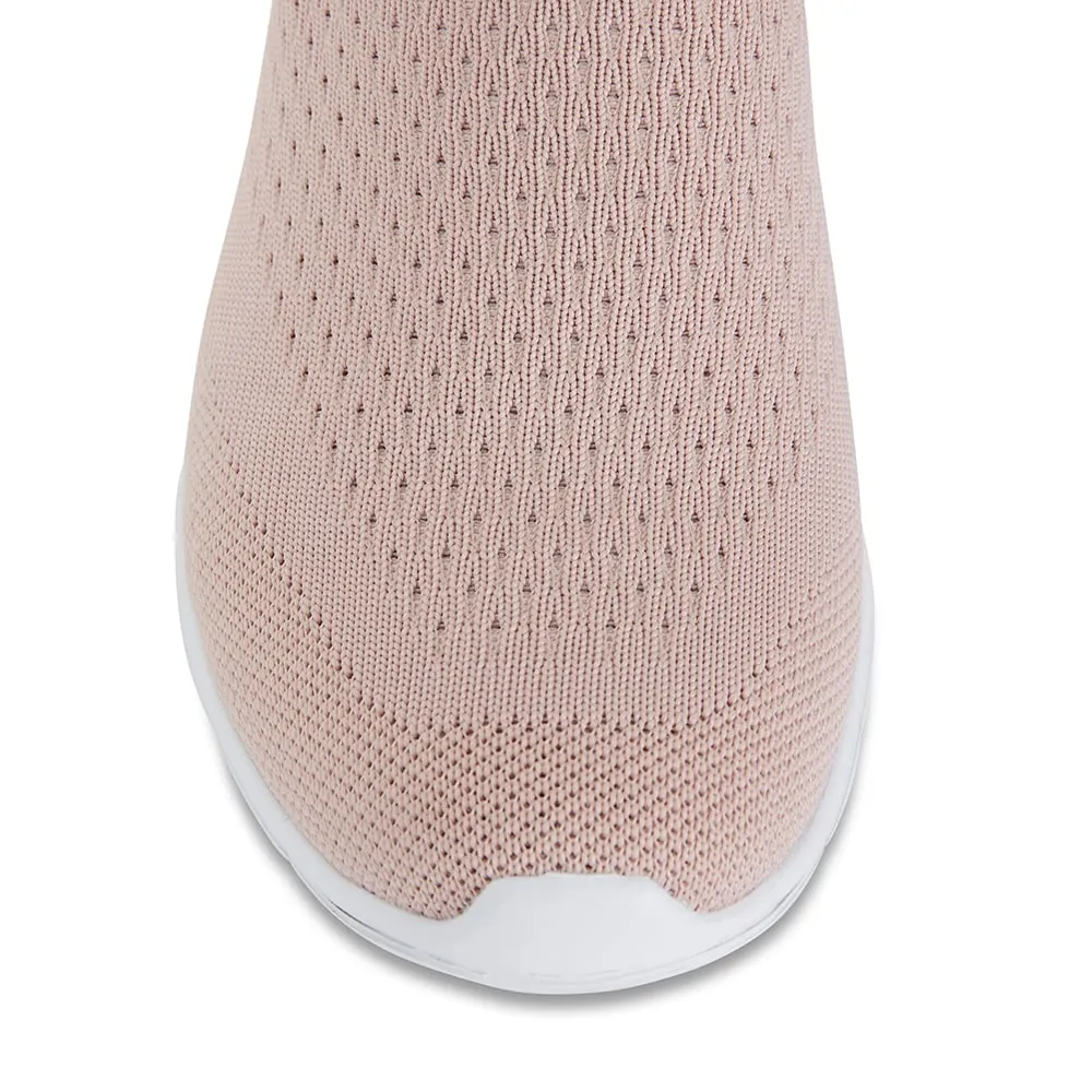 Woods Sneaker in Blush Fabric