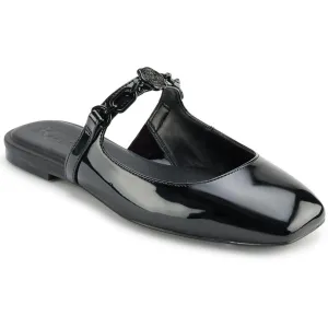 Zilla Womens Padded Insole Patent Mules